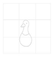 孔雀简笔画怎么画