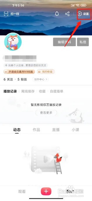 搜狐视频如何开启青少年模式