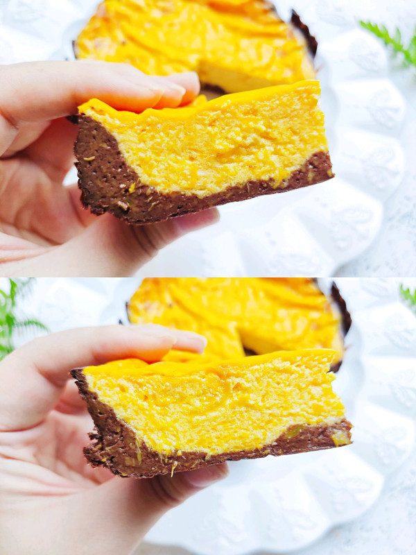 南瓜可可酸奶蛋糕