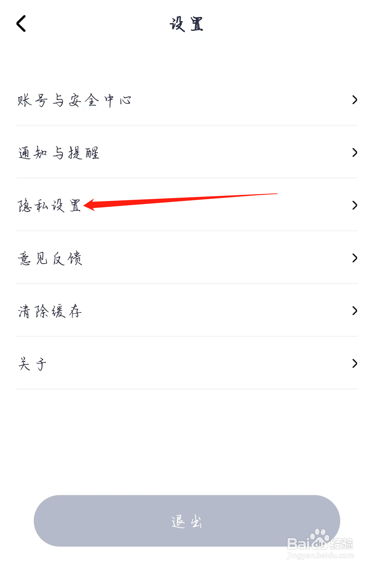 去狮城如何查看隐私设置