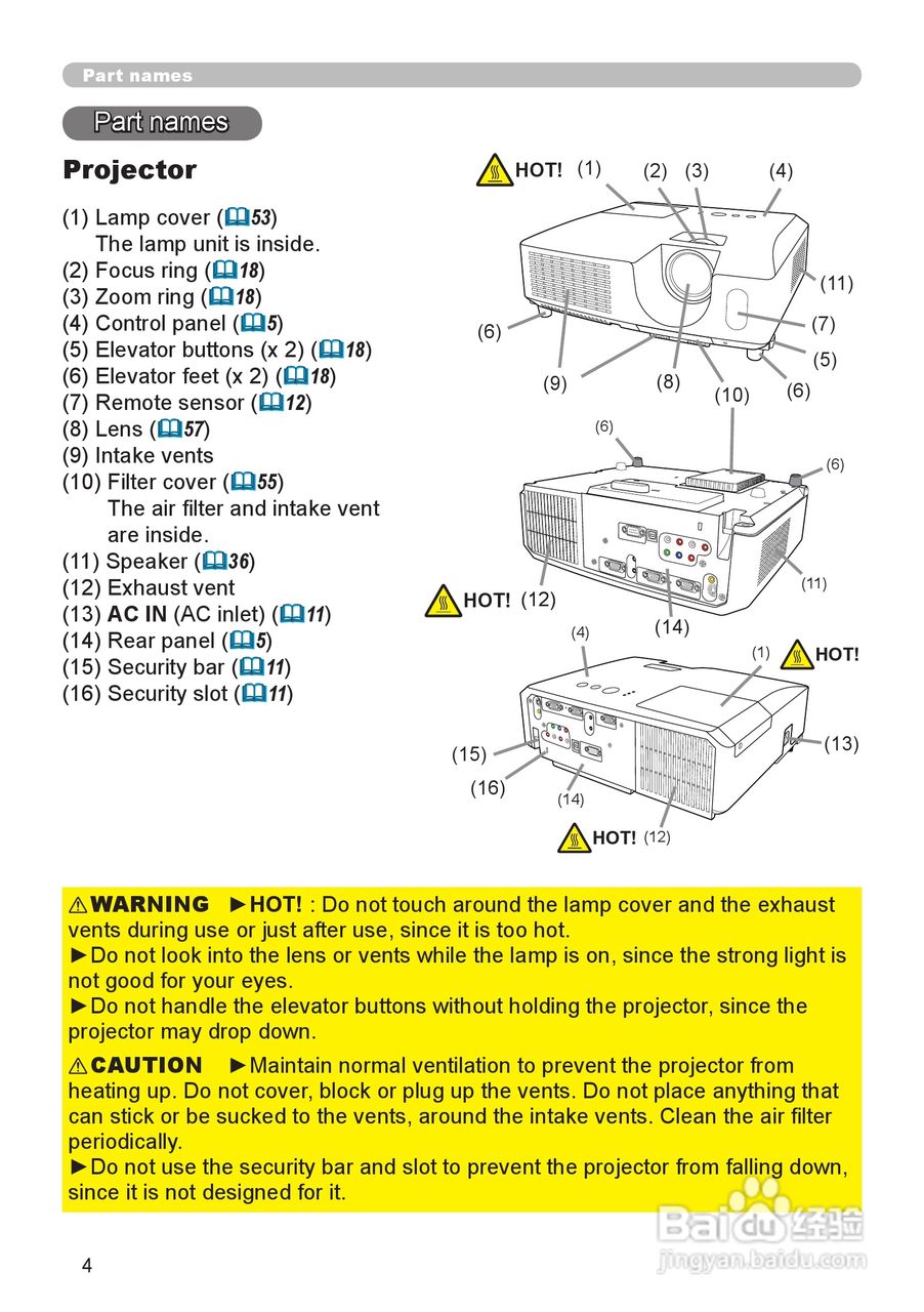 日立 CP-X3511投影机说明书:[1]