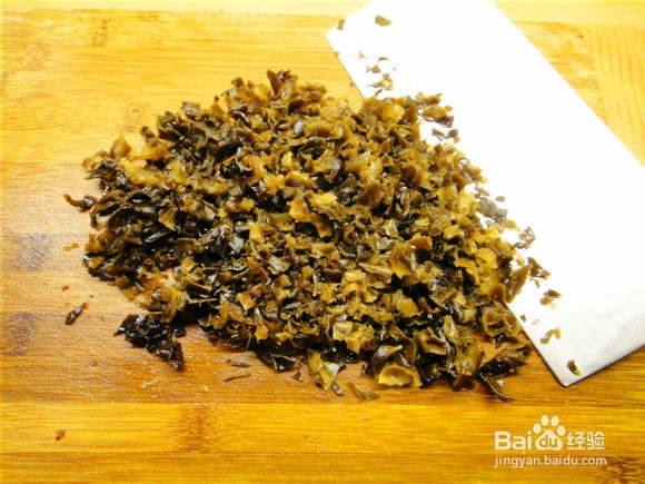 猪肉白菜木耳馅儿