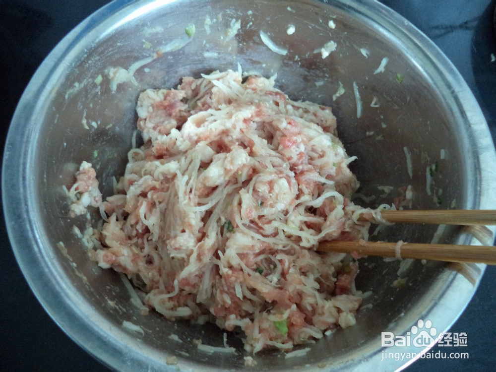 家常白萝卜猪肉饺子