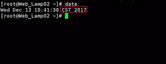 Centos操作系统修改时区的两种方法