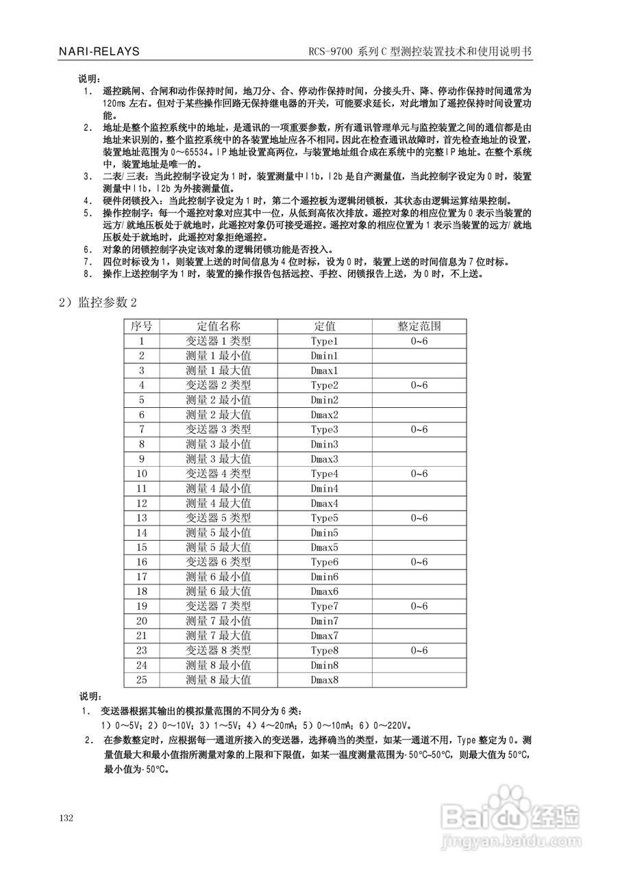 RCS-9709C测控装置技术和使用说明书:[15]