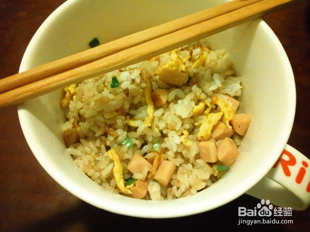 简单易学的蛋炒饭做法