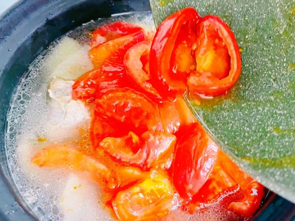 秋日肉排蕃茄红汤