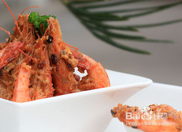 蒜香金沙虾怎样做