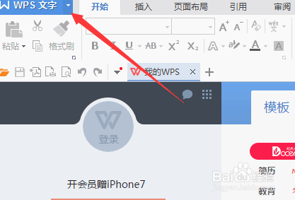 如何用WPS把编辑的文字加粗