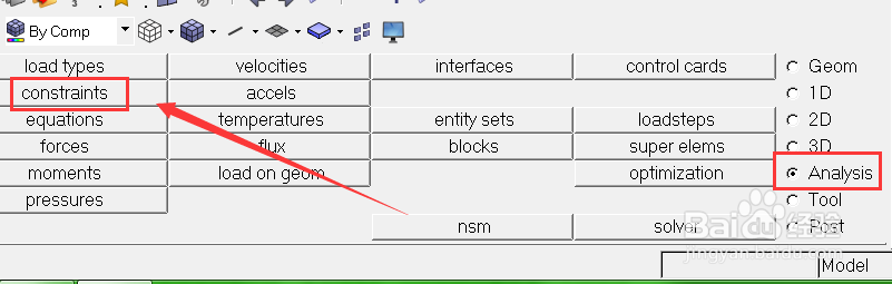 HyperMesh如何创建Nastran SPCD卡片