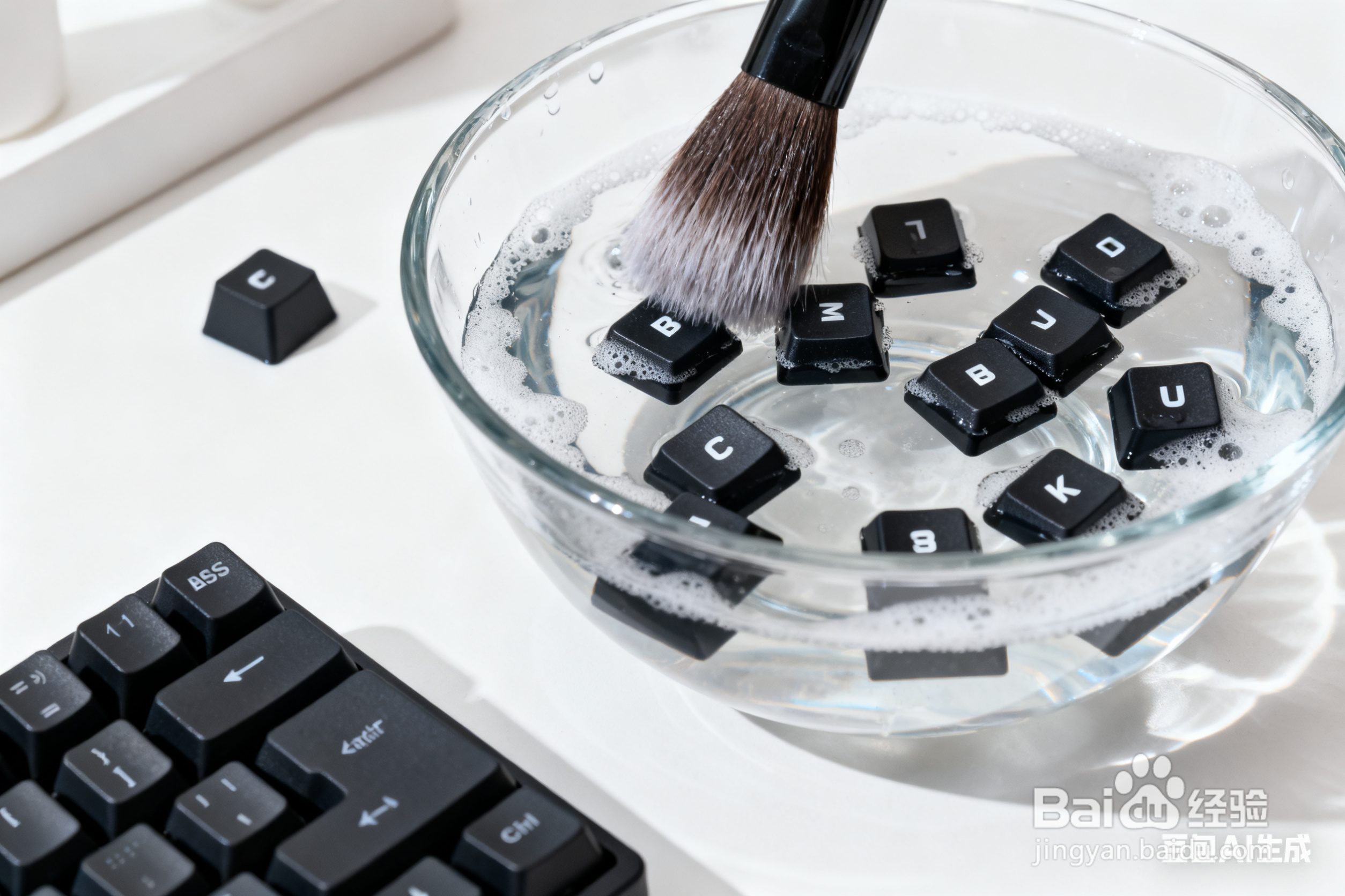 如何高效清洁键盘