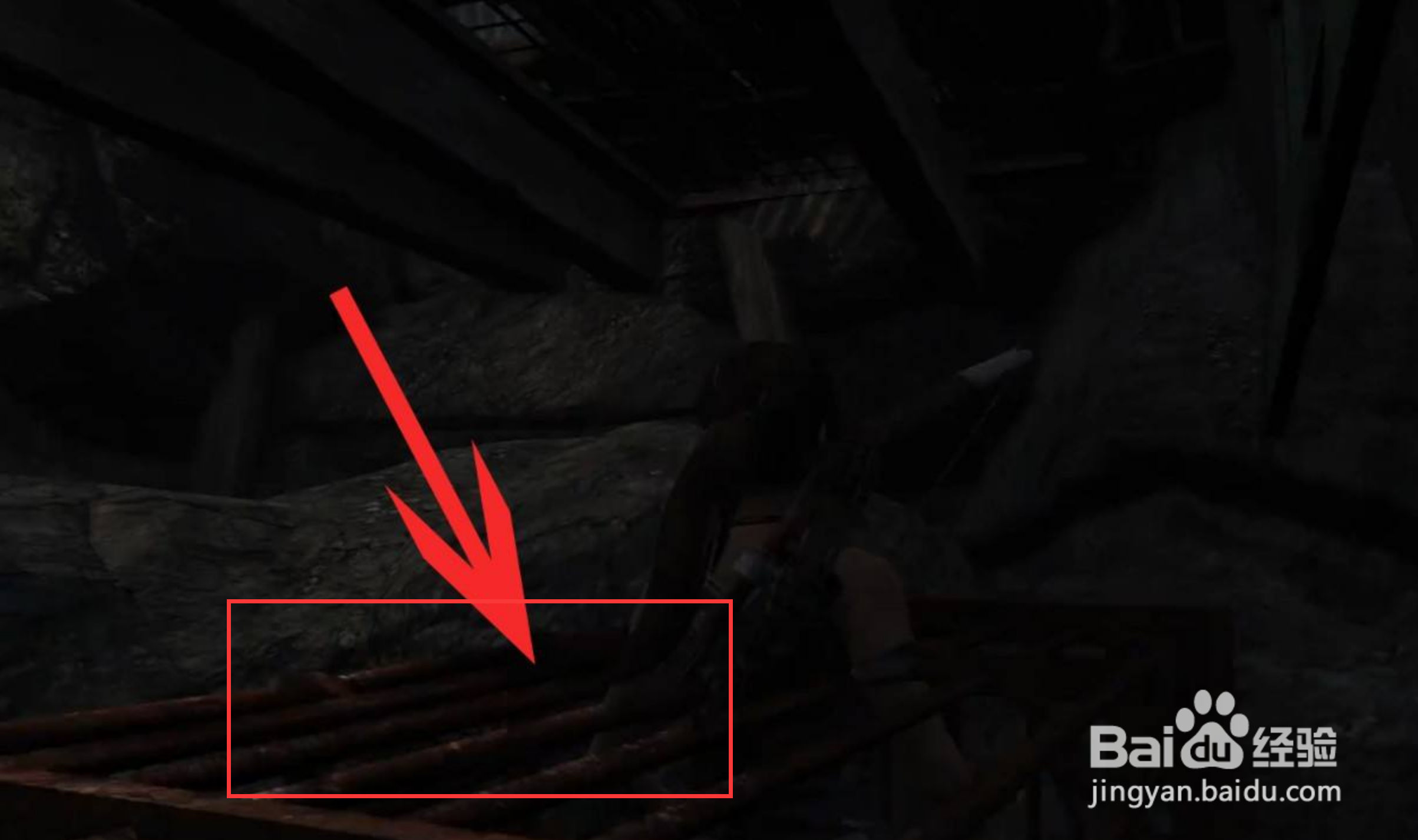 【古墓丽影9】第一关怎么推开铁笼