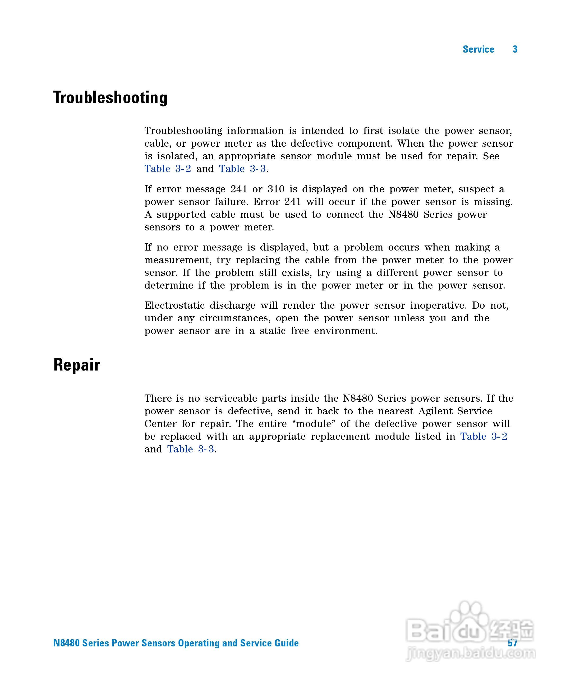 N8481A功率感测器使用手册:[8]