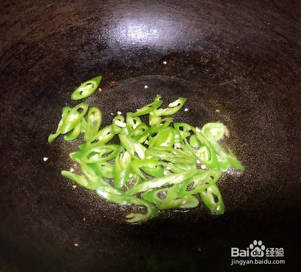 爽脆可口的鸡米芽菜