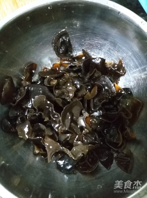 西芹木耳炒山药