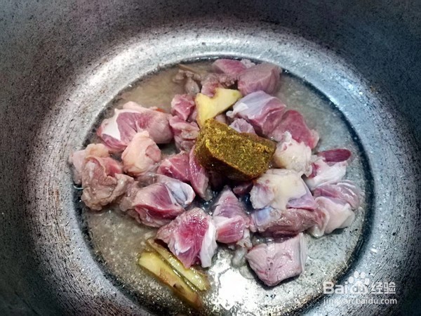 咖喱牛肉炖土豆的做法