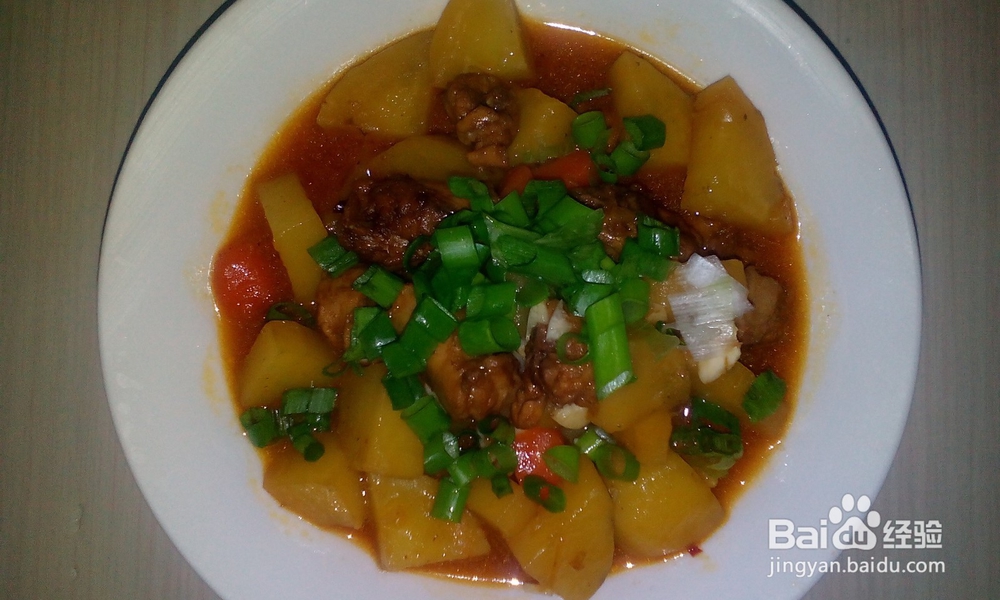 美味的土豆烧鸡脖的做法