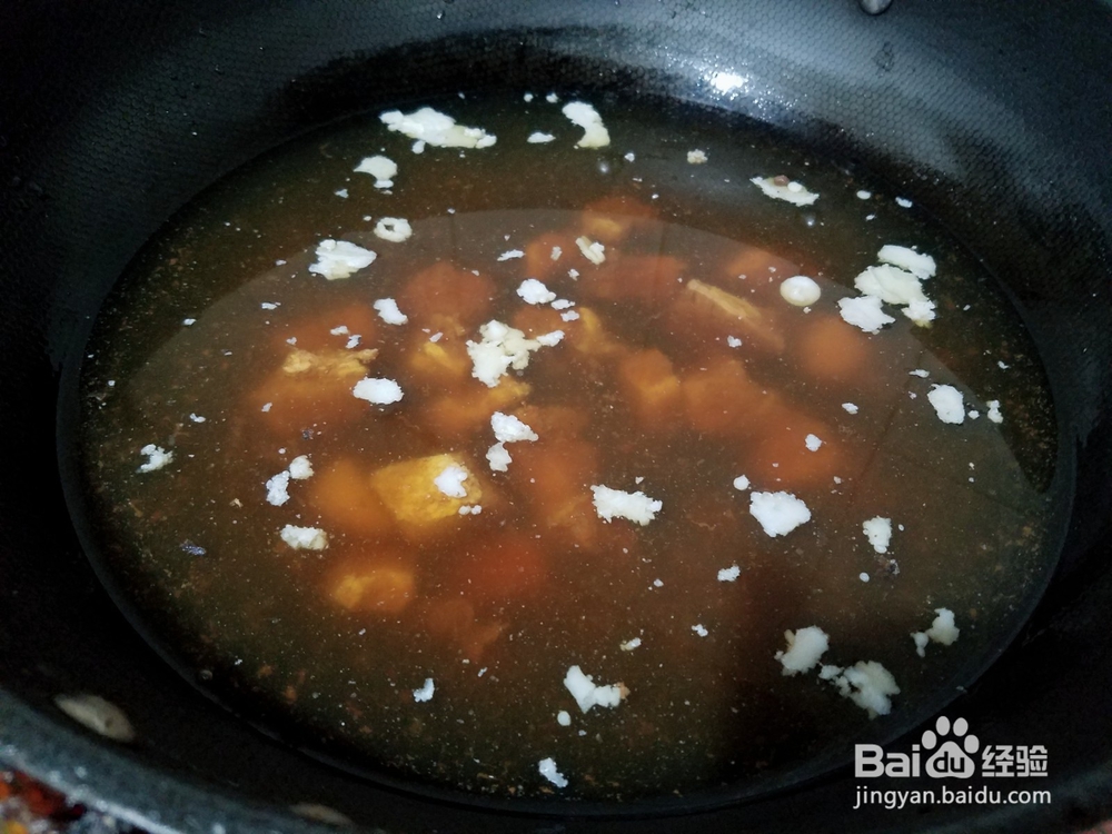 美味的牛肉炖萝卜