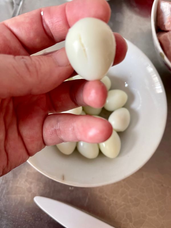 桂花鹌鹑蛋红烧肉