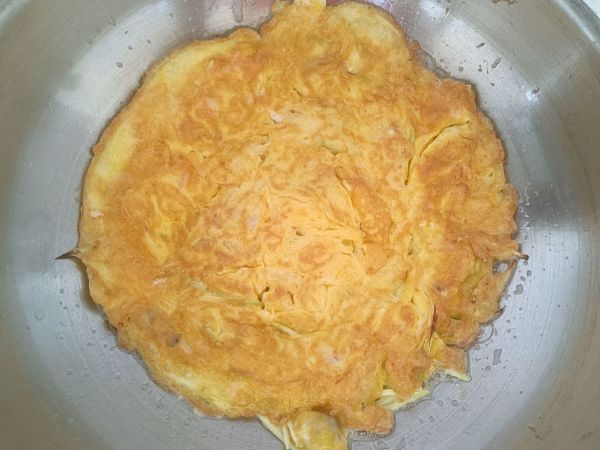 西葫芦海鲜鸡蛋饼