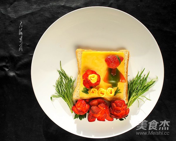 萌娃三明治的做法