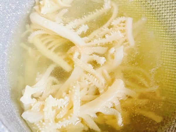 宝贝爱上丝瓜牛百叶鲜汁菜