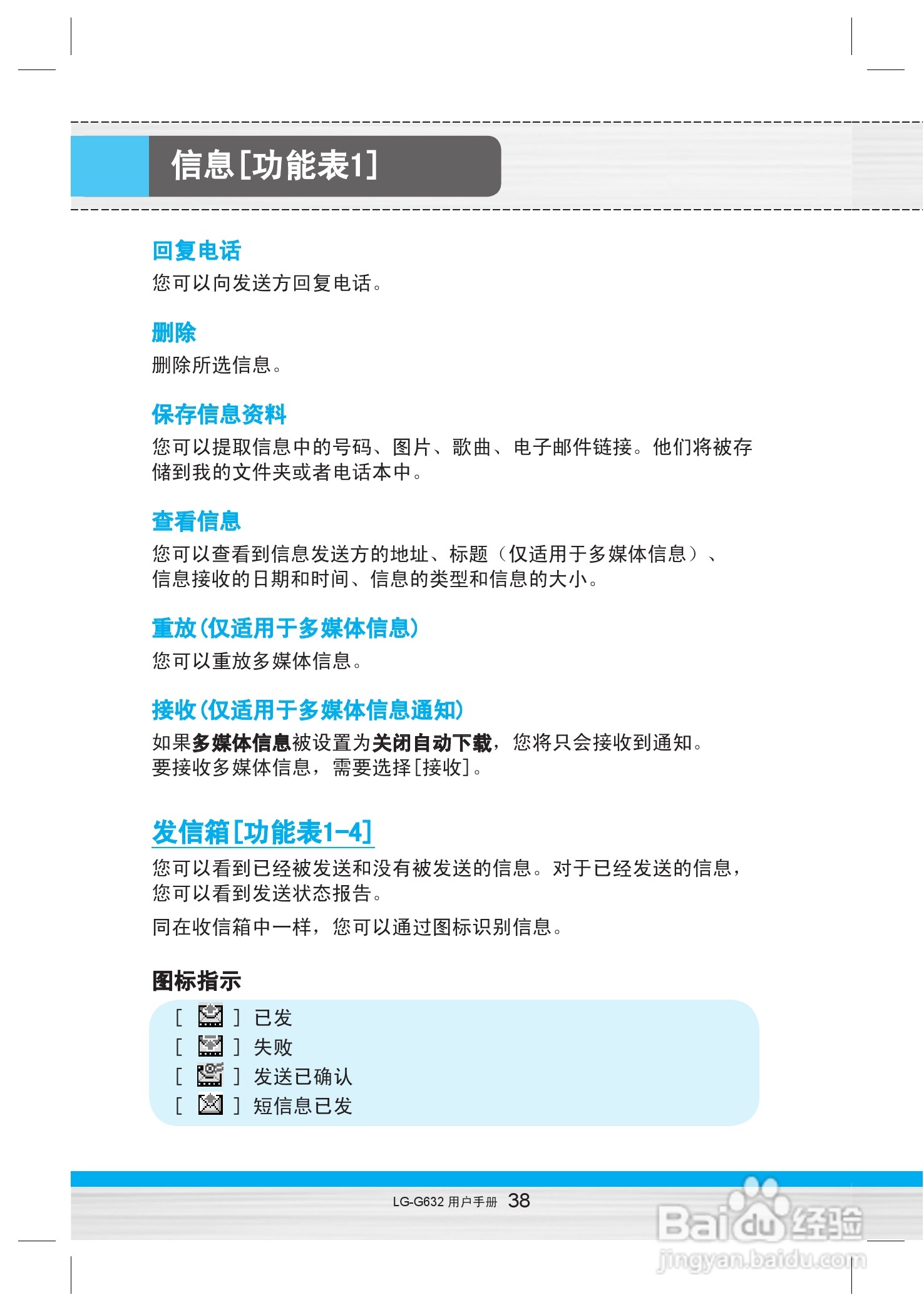 乐金手机LG-G632型使用说明书:[4]