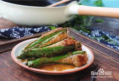 青椒酿肉怎么做好吃详细教程