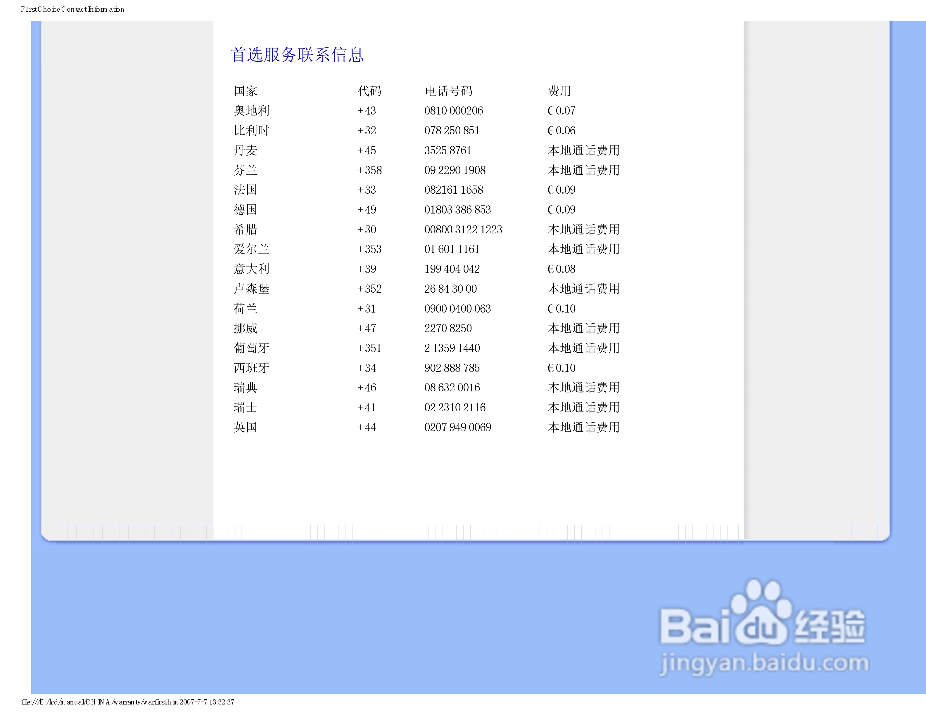 飞利浦90V8FB/93液晶显示器使用说明书:[8]