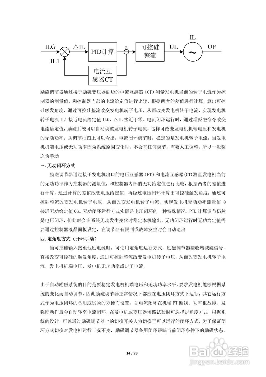 鹏智PEX-3000微机励磁调节装置说明书:[2]
