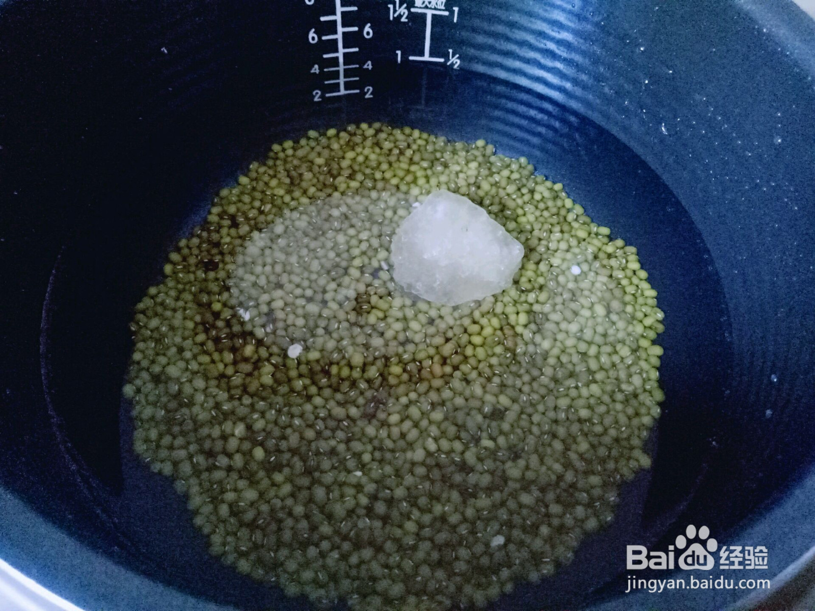 百合绿豆粥的做法