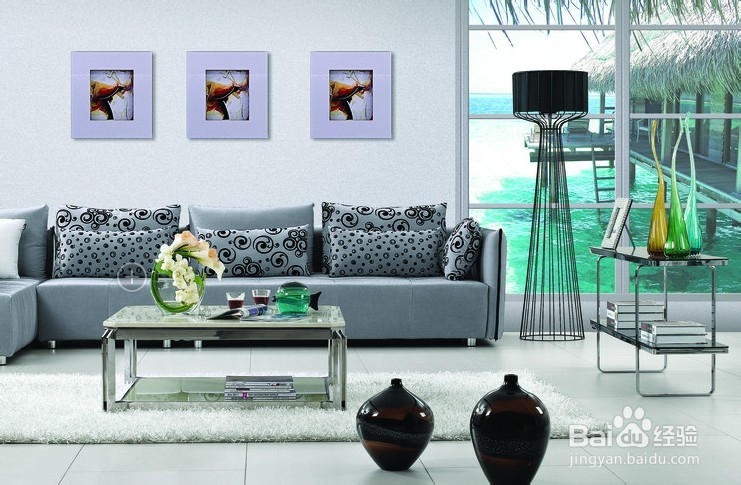 2014最新简欧风客厅装修效果图 缔造典雅生活