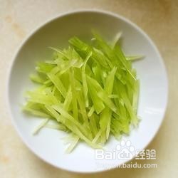 便当素菜之莴笋炒鸡蛋