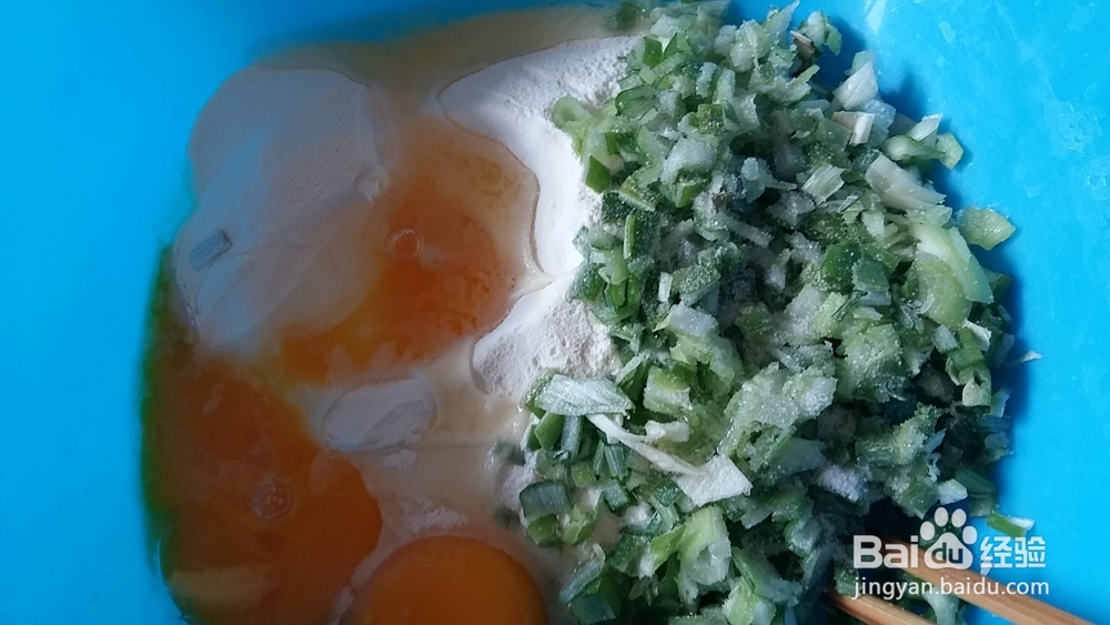 葱花鸡蛋饼怎么做?