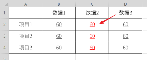 WPS表格怎样添加单元格文字下划线和双下划线