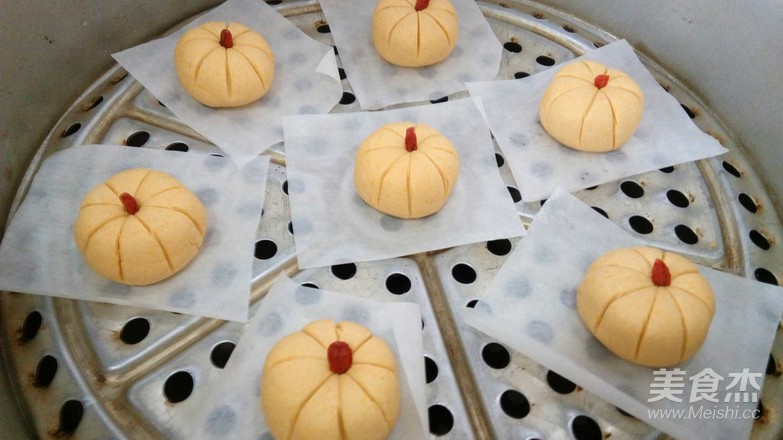蒸糯米南瓜饼