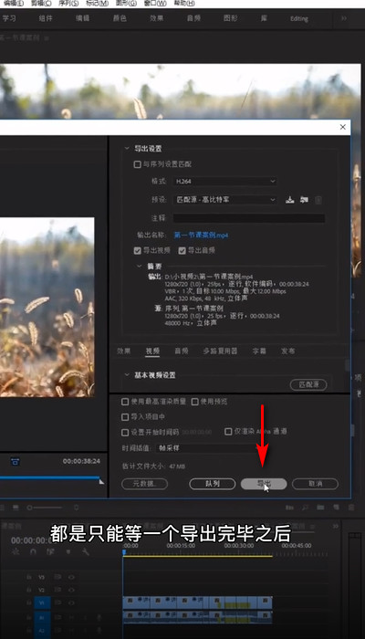 pr怎么批量导出项目