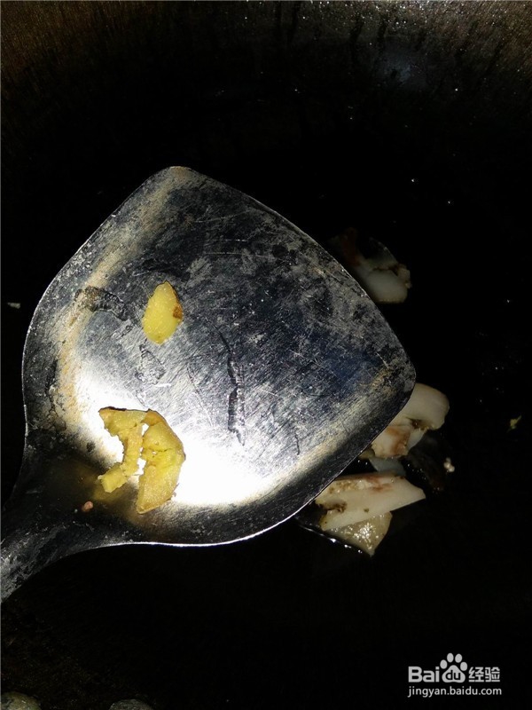 茼蒿老姜炒腊肉