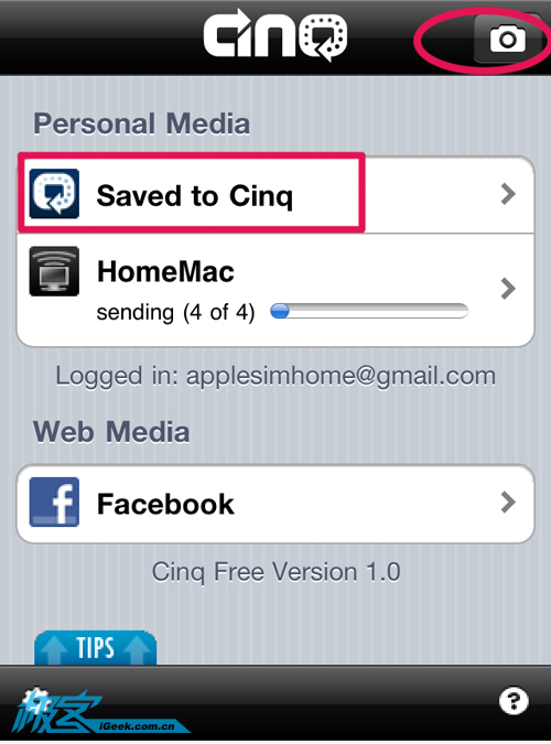 iPhone照片与电脑无线同步免费APP