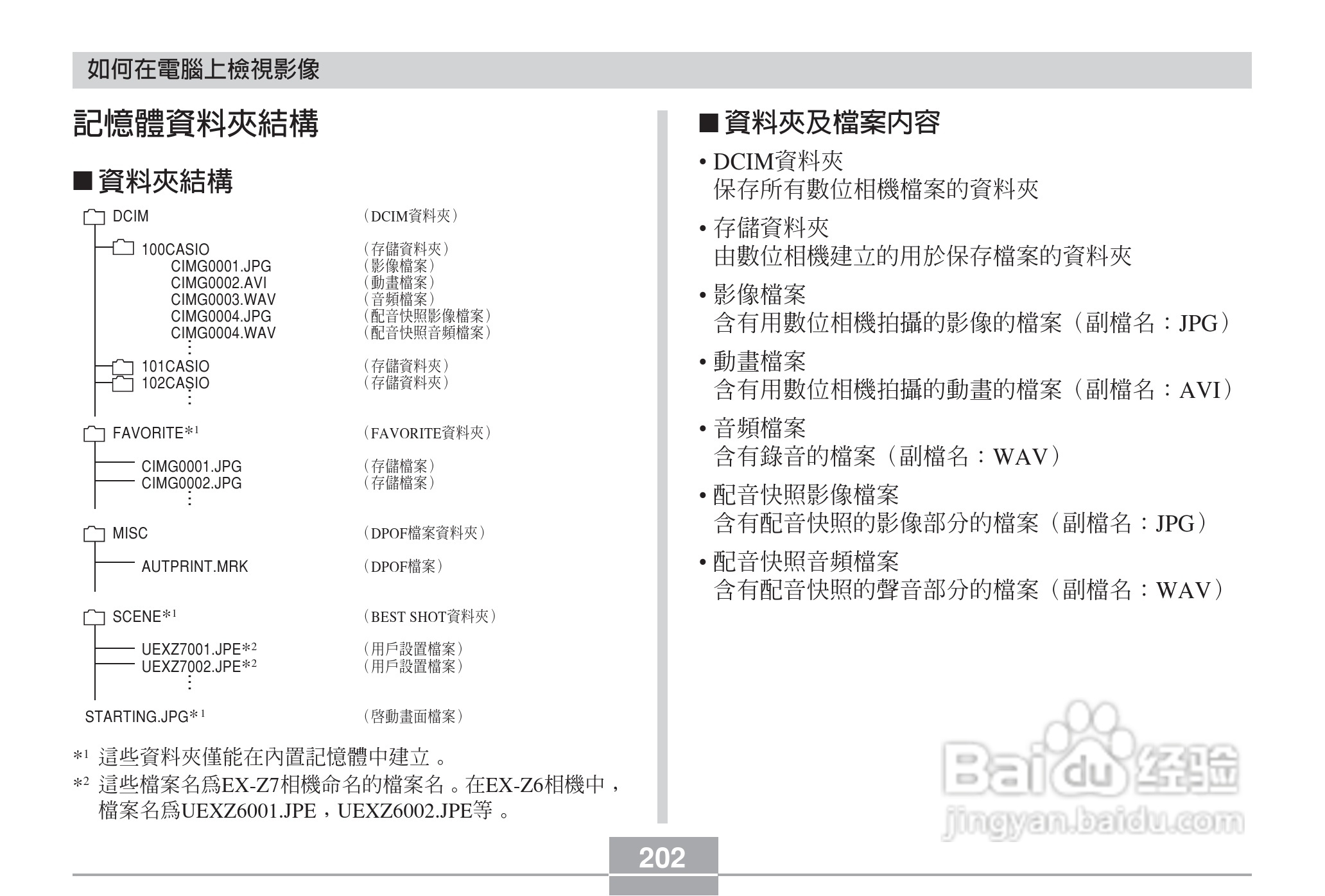 卡西欧EX-Z6数码相机使用说明书:[21]