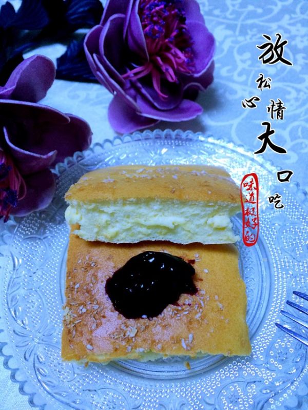 木糖醇椰蓉海绵蛋糕