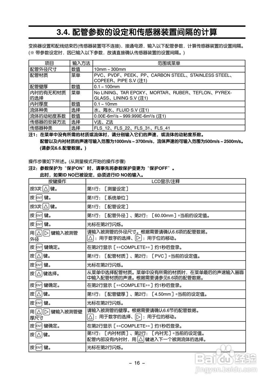 富士电机FLR/FLS/FLY超声波流量计使用说明书:[3]