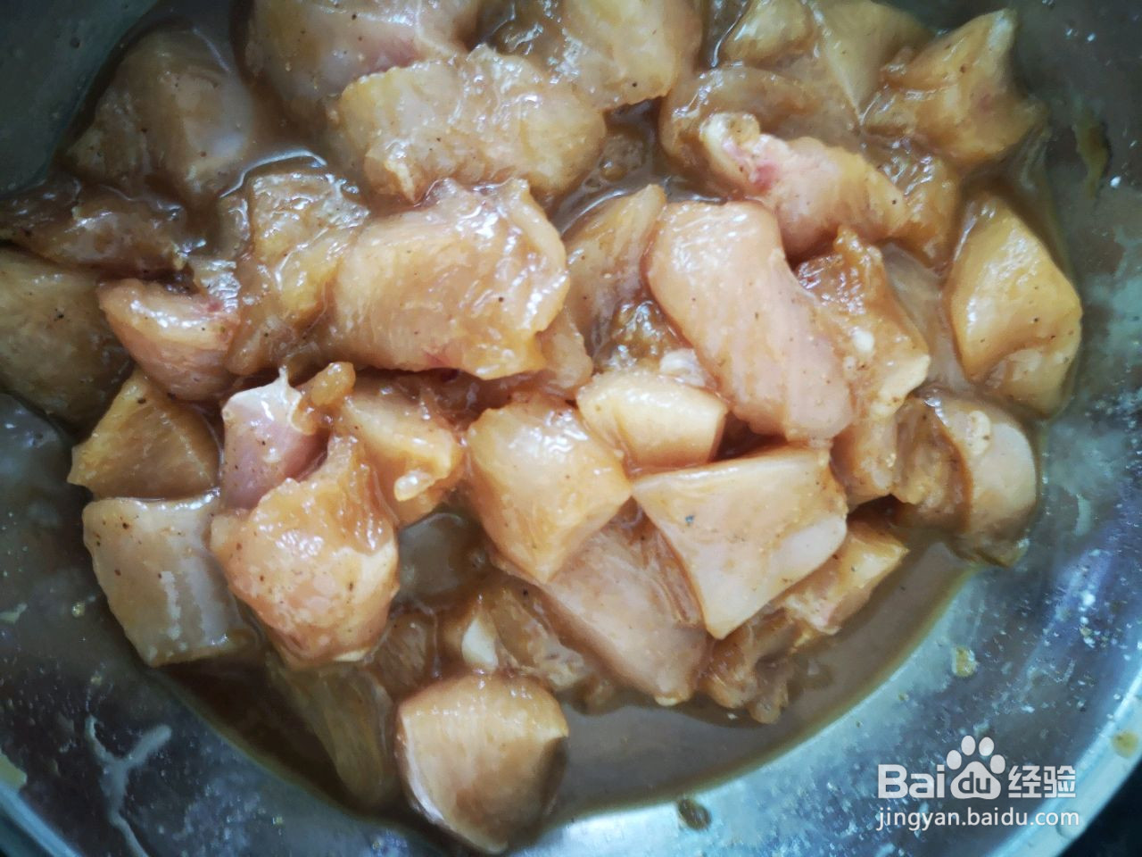 大口吃肉辣子鸡胸肉丁的做法