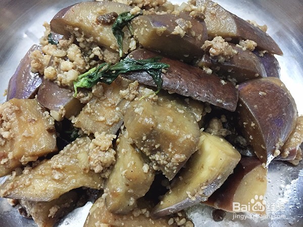 家常版肉沫茄子