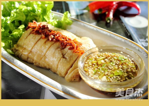 葱香油鸡腿的做法