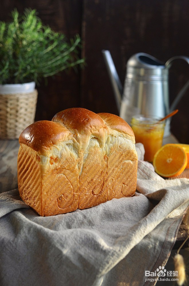 橙皮吐司怎么做