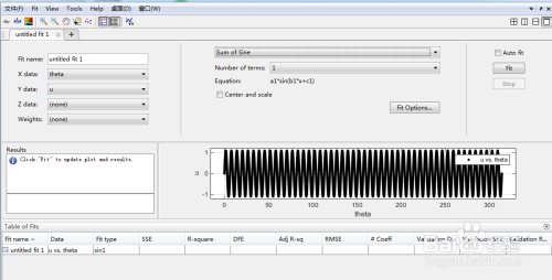 使用matlab工具箱进行数据拟合