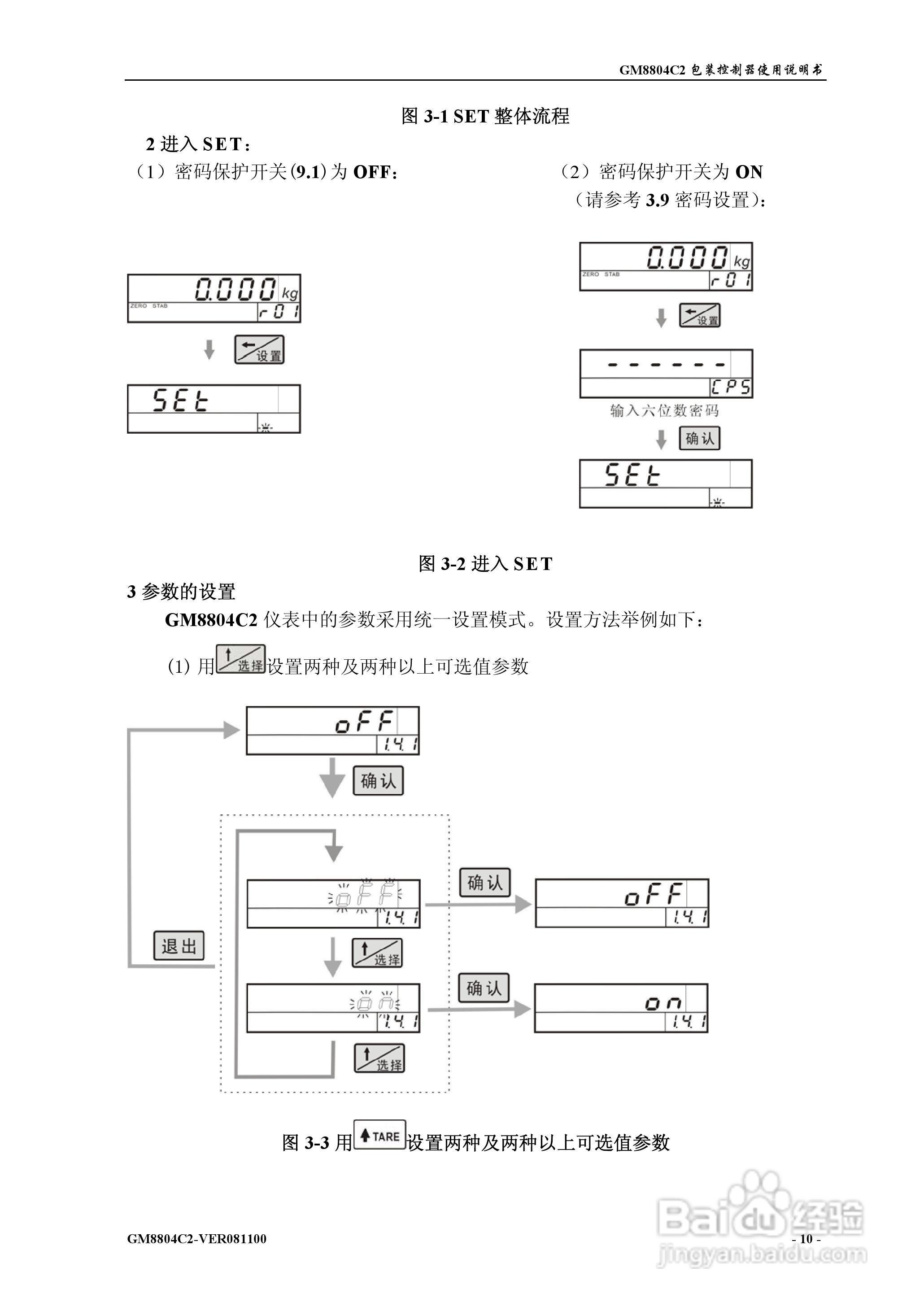 杰曼GM8804C2包装控制器使用说明书:[2]