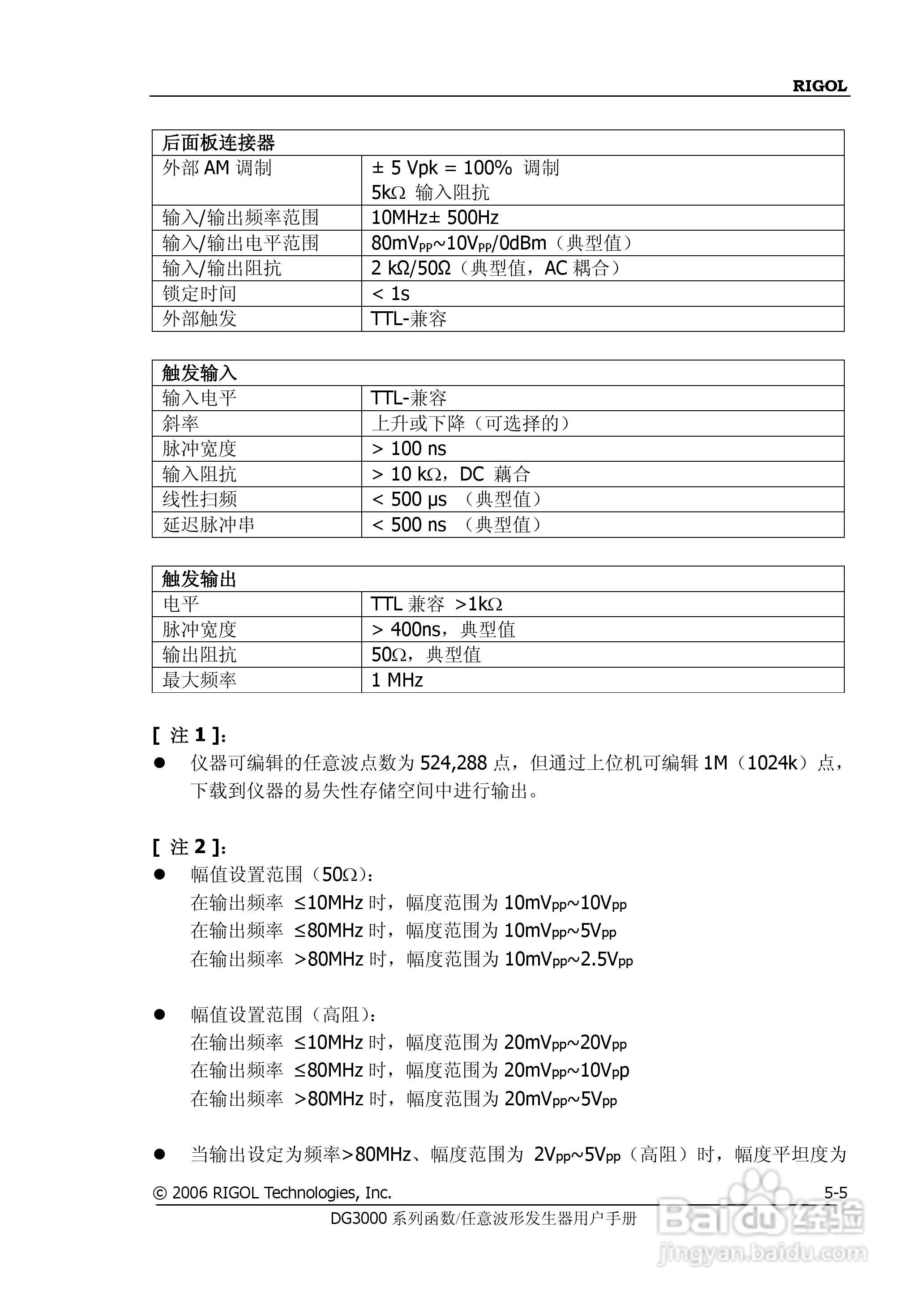 DG3061A函数/任意波形发生器使用说明书:[17]