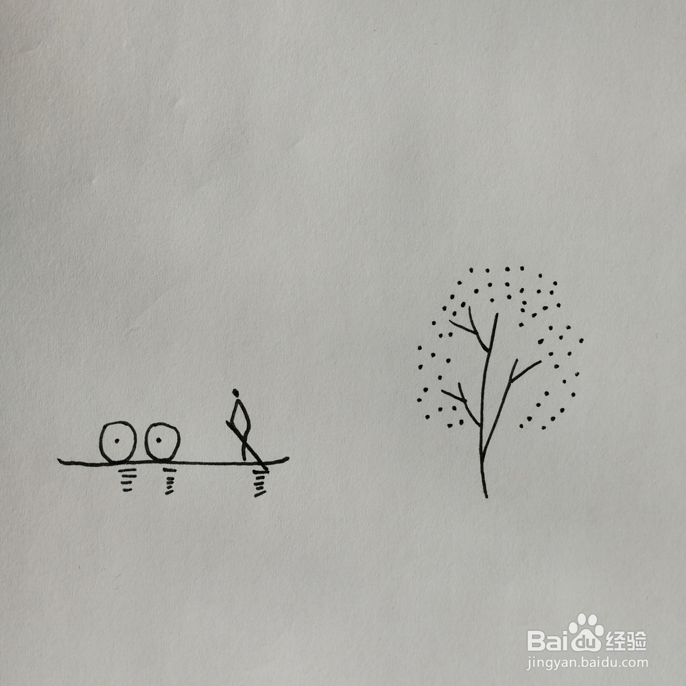 如何绘画桂林象鼻山简笔画？